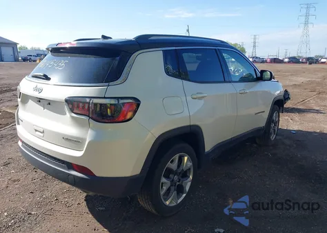 2021 Jeep Compass Limited 4X4 from USA, damaged, VIN 3C4NJDCB6MT536712